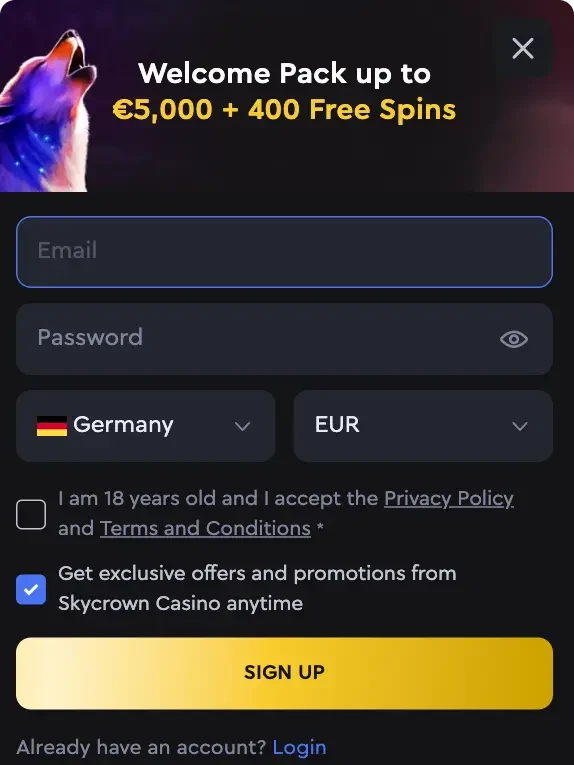 skycrown casino app